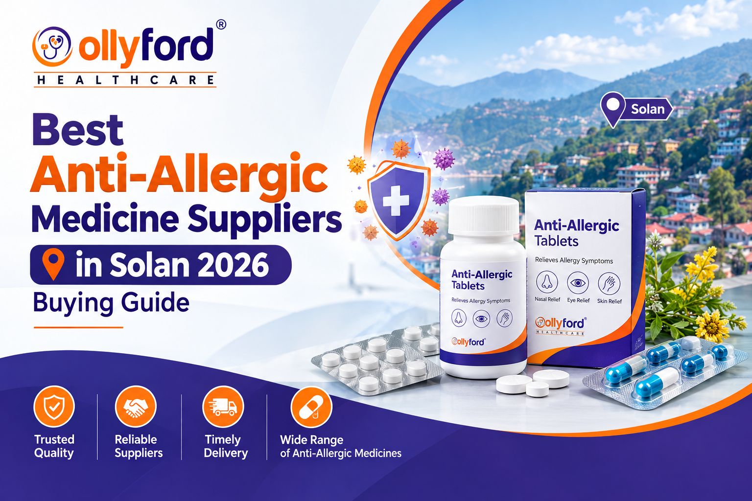 Best Anti-Allergic Medicine Suppliers in Solan 2026 Buying Guide