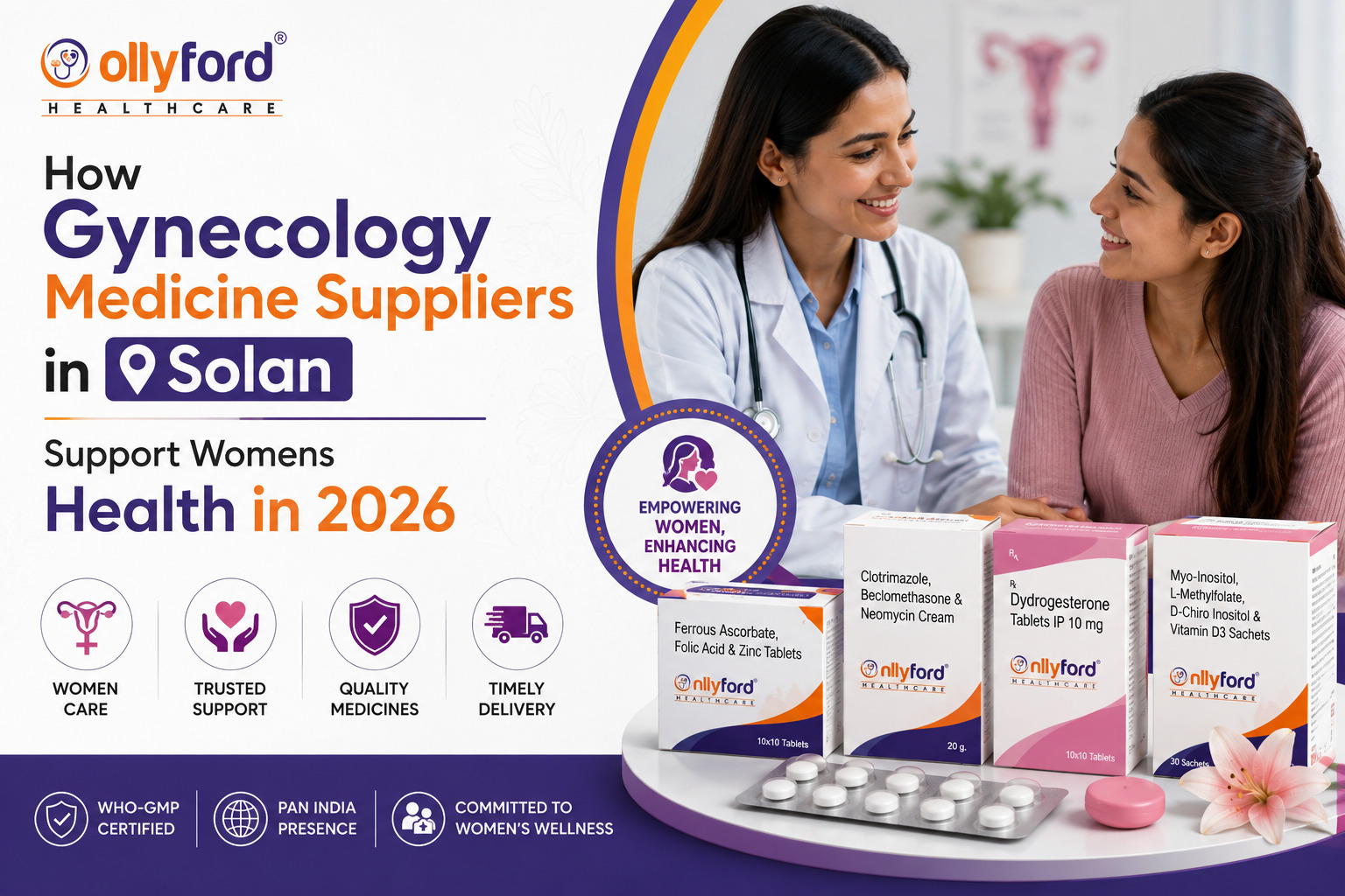 How Gynecology Medicine Suppliers in Solan Support Womens Health in 2026