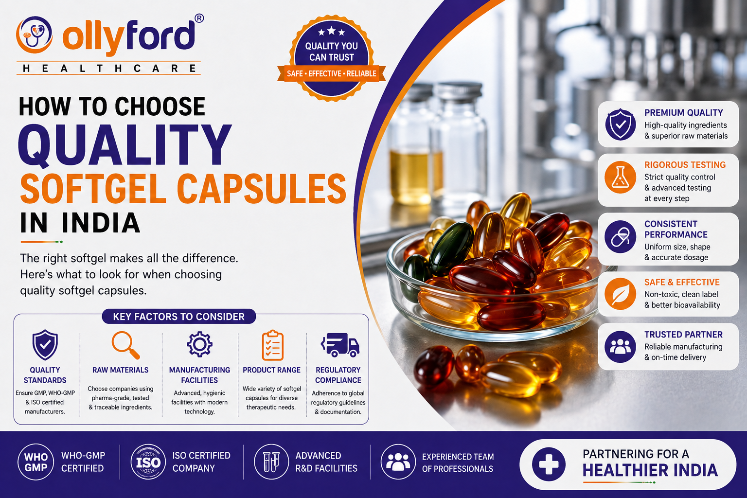 How to Choose Quality Softgel Capsules in India