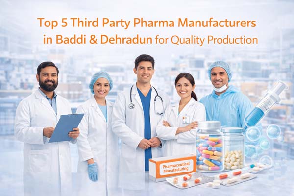 Top 5 Third Party Pharma Manufacturers in Baddi Dehradun for Quality Production