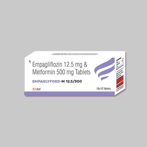 Empagliflozin 12.5 mg & Metformin 500 mg Tablets