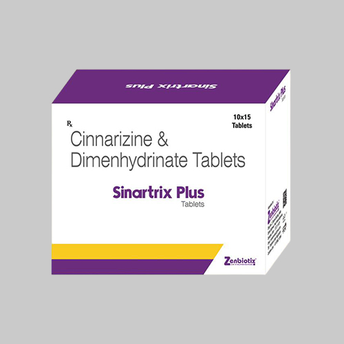 Cinnarizine & Dimenhydrinate Tablets