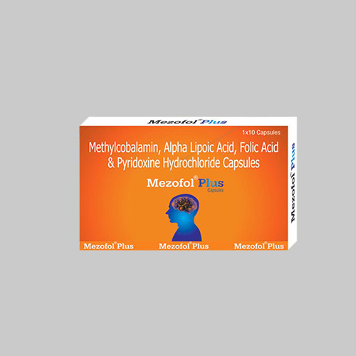 Methylcobalamin, Alpha Lipoic Acid, Folic Acid & Pyridoxine Hydrochloride Capsules