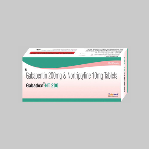 Gabapentin 200mg & Nortriptyline 10mg Tablets